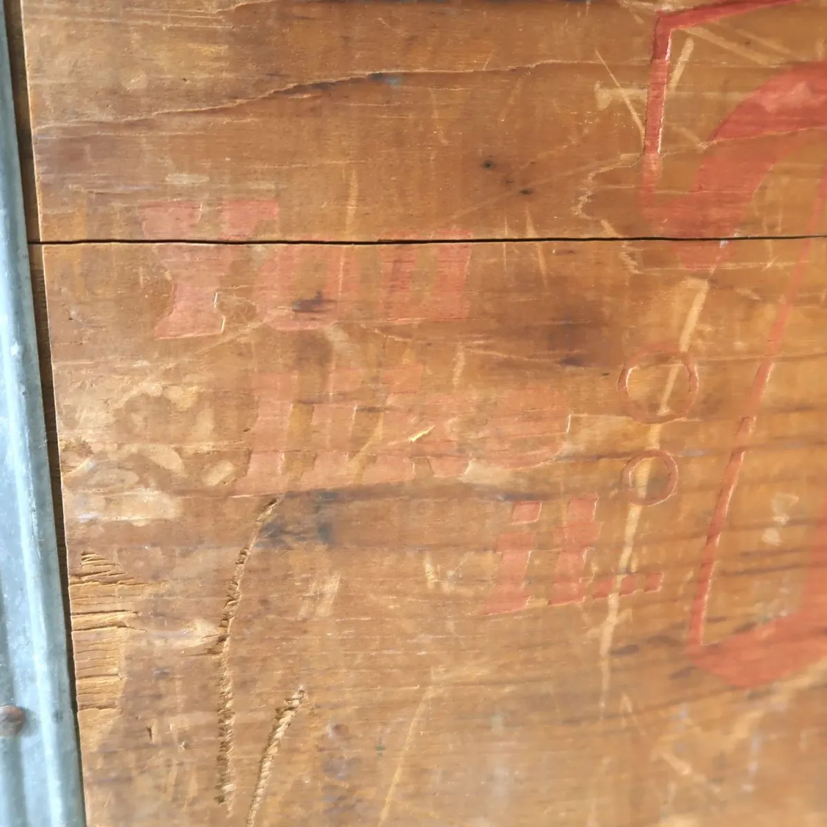 7up ビンテージ ウッドボックス