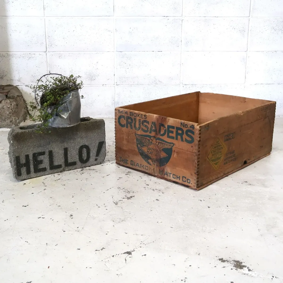 CRUSADERS ビンテージ ウッドボックス