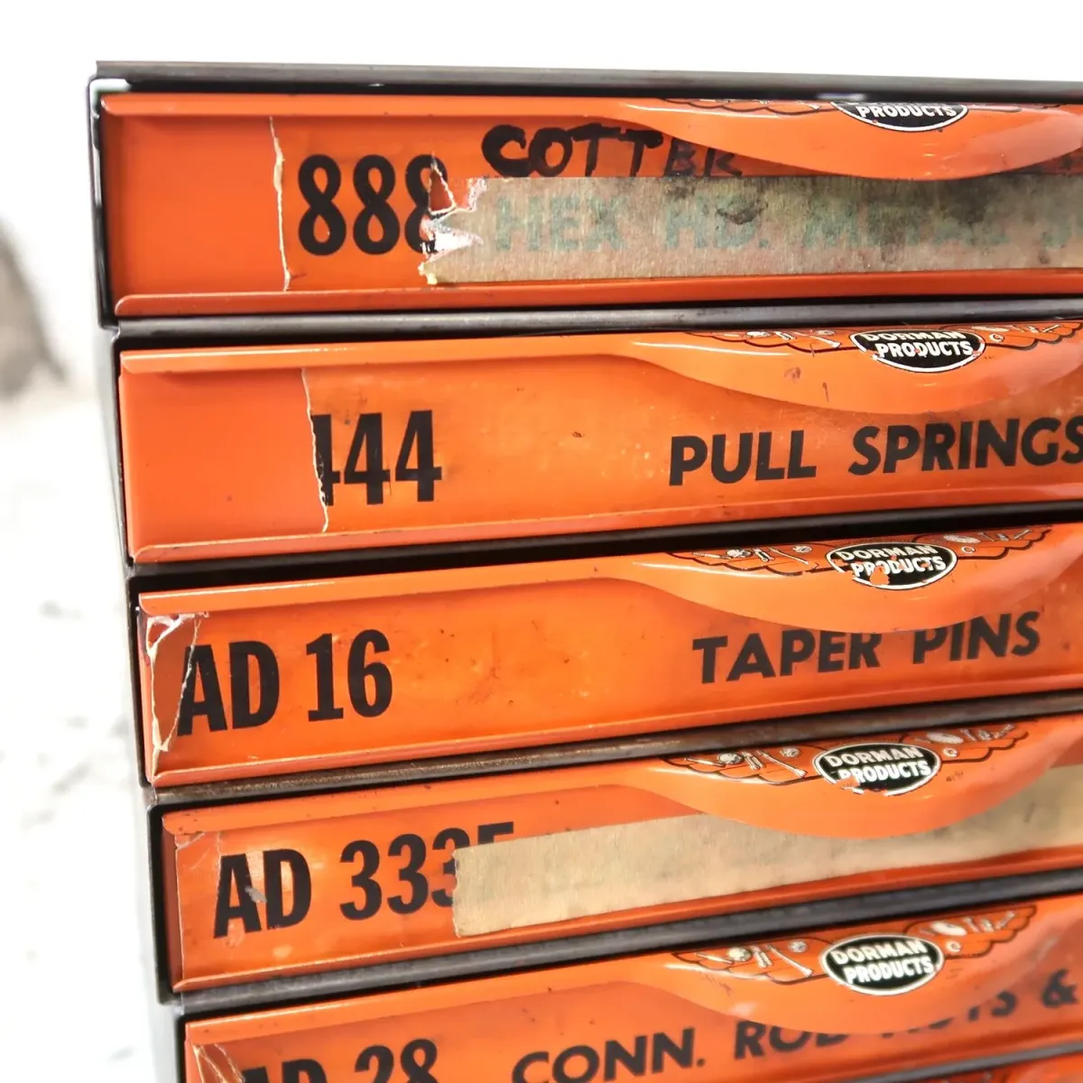 50's～ DORMAN ビンテージ パーツキャビネット スタッキング