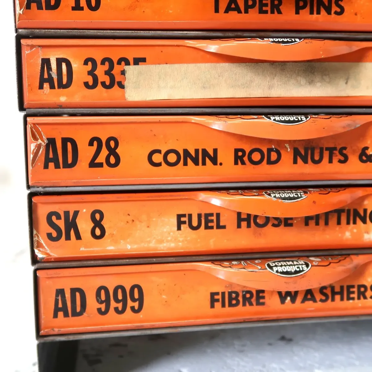 50's～ DORMAN ビンテージ パーツキャビネット スタッキング