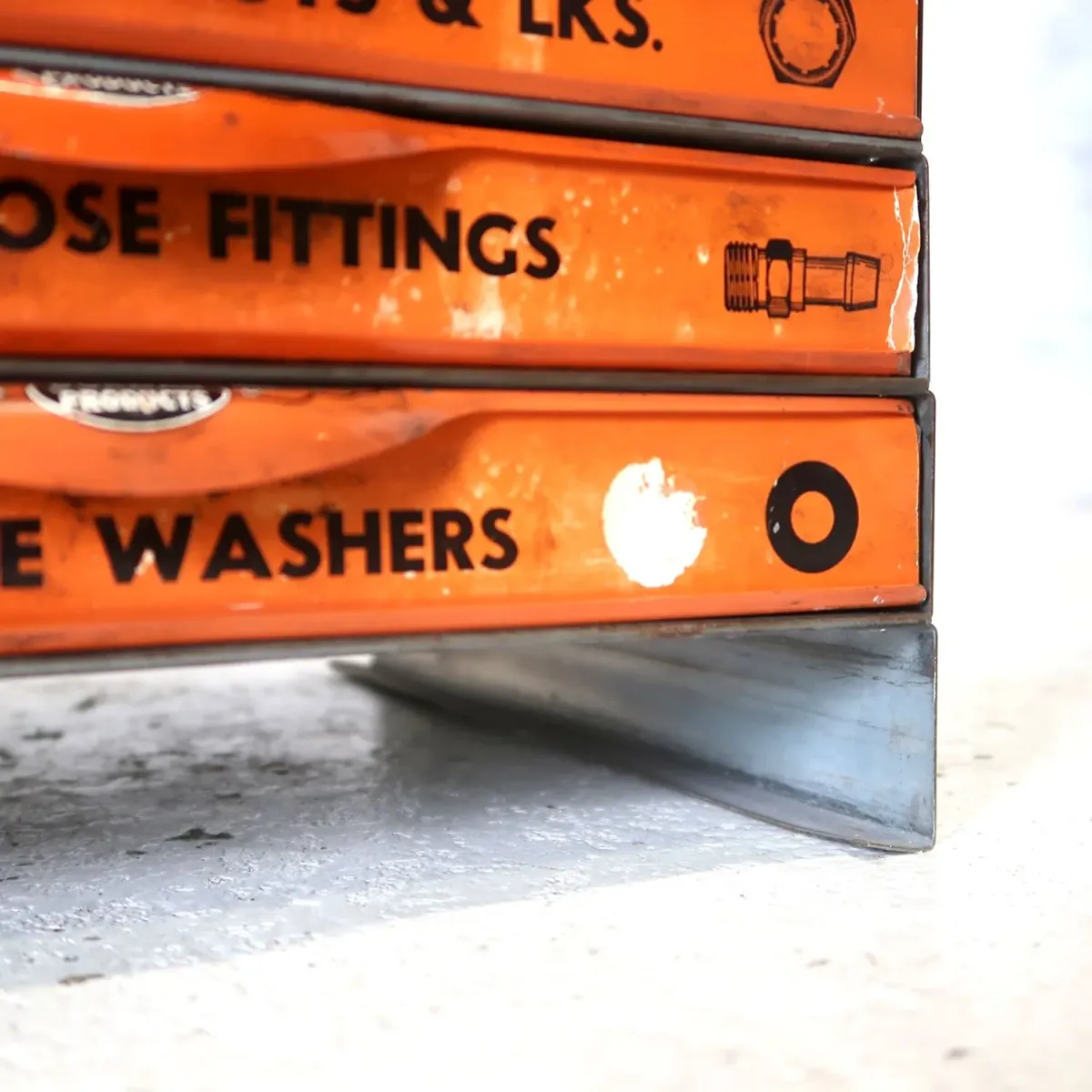 50's～ DORMAN ビンテージ パーツキャビネット スタッキング