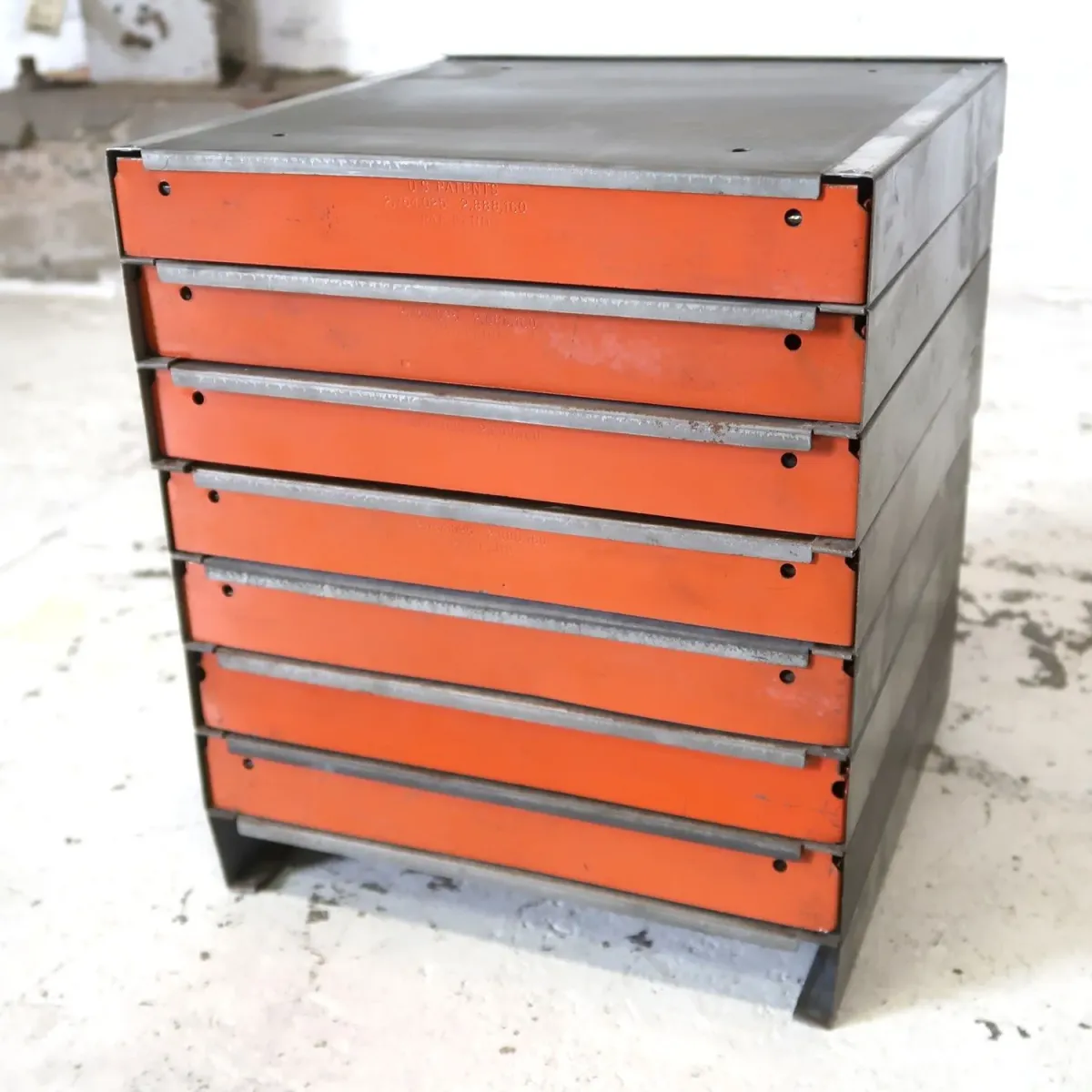 50's～ DORMAN ビンテージ パーツキャビネット スタッキング