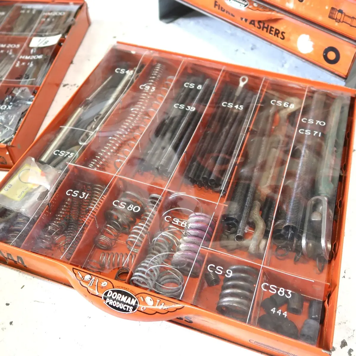 50's～ DORMAN ビンテージ パーツキャビネット スタッキング