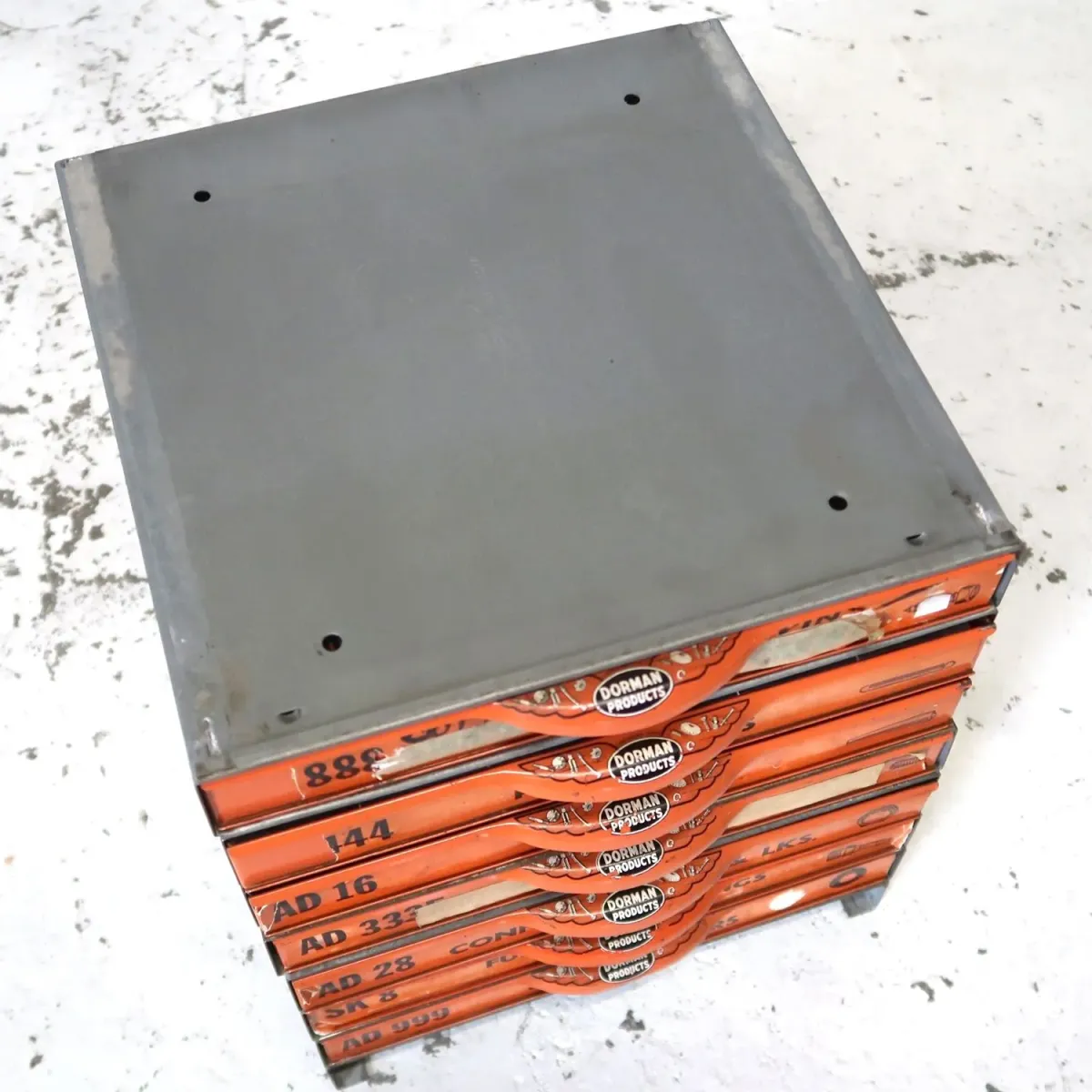 50's～ DORMAN ビンテージ パーツキャビネット スタッキング