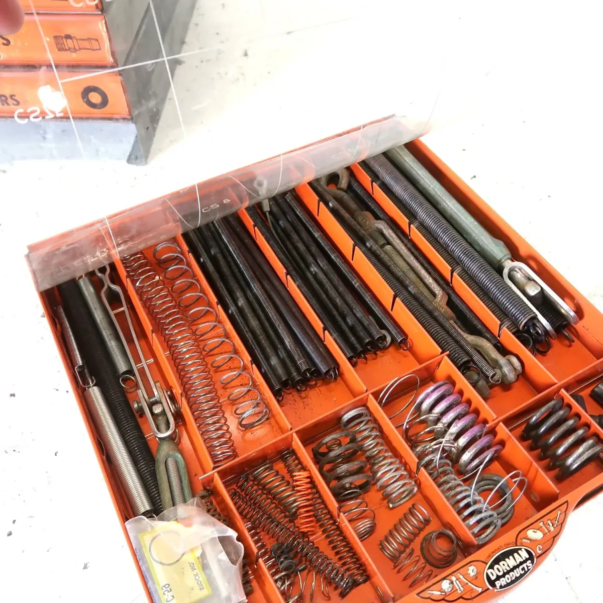 50's～ DORMAN ビンテージ パーツキャビネット スタッキング