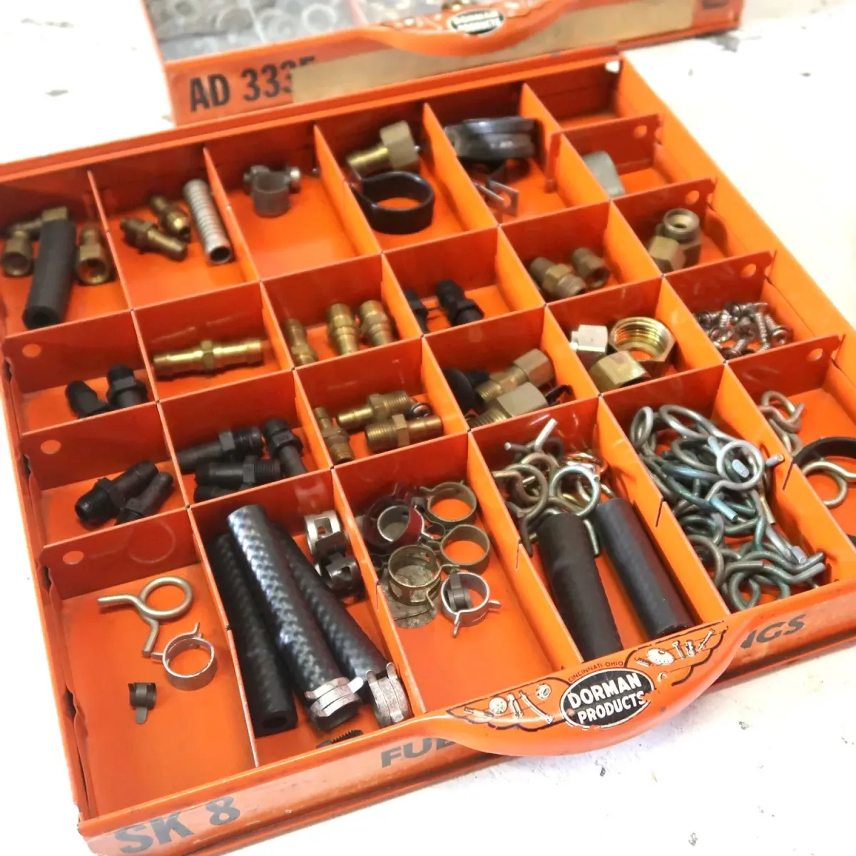 50's～ DORMAN ビンテージ パーツキャビネット スタッキング