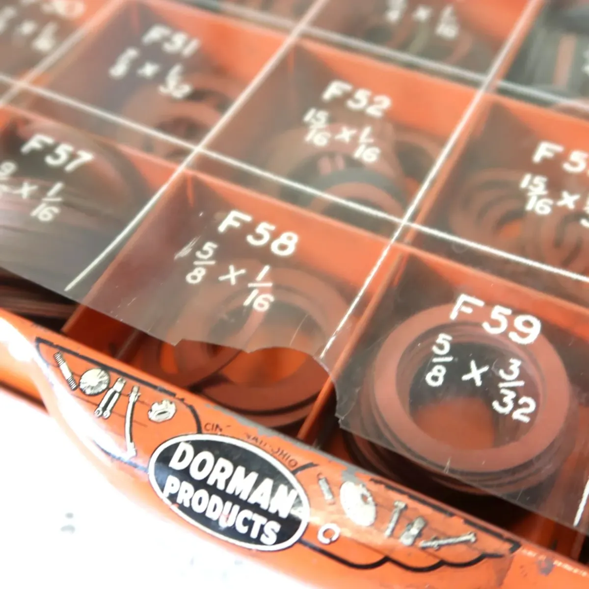 50's～ DORMAN ビンテージ パーツキャビネット スタッキング