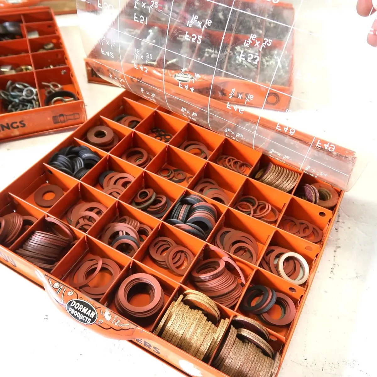 50's～ DORMAN ビンテージ パーツキャビネット スタッキング