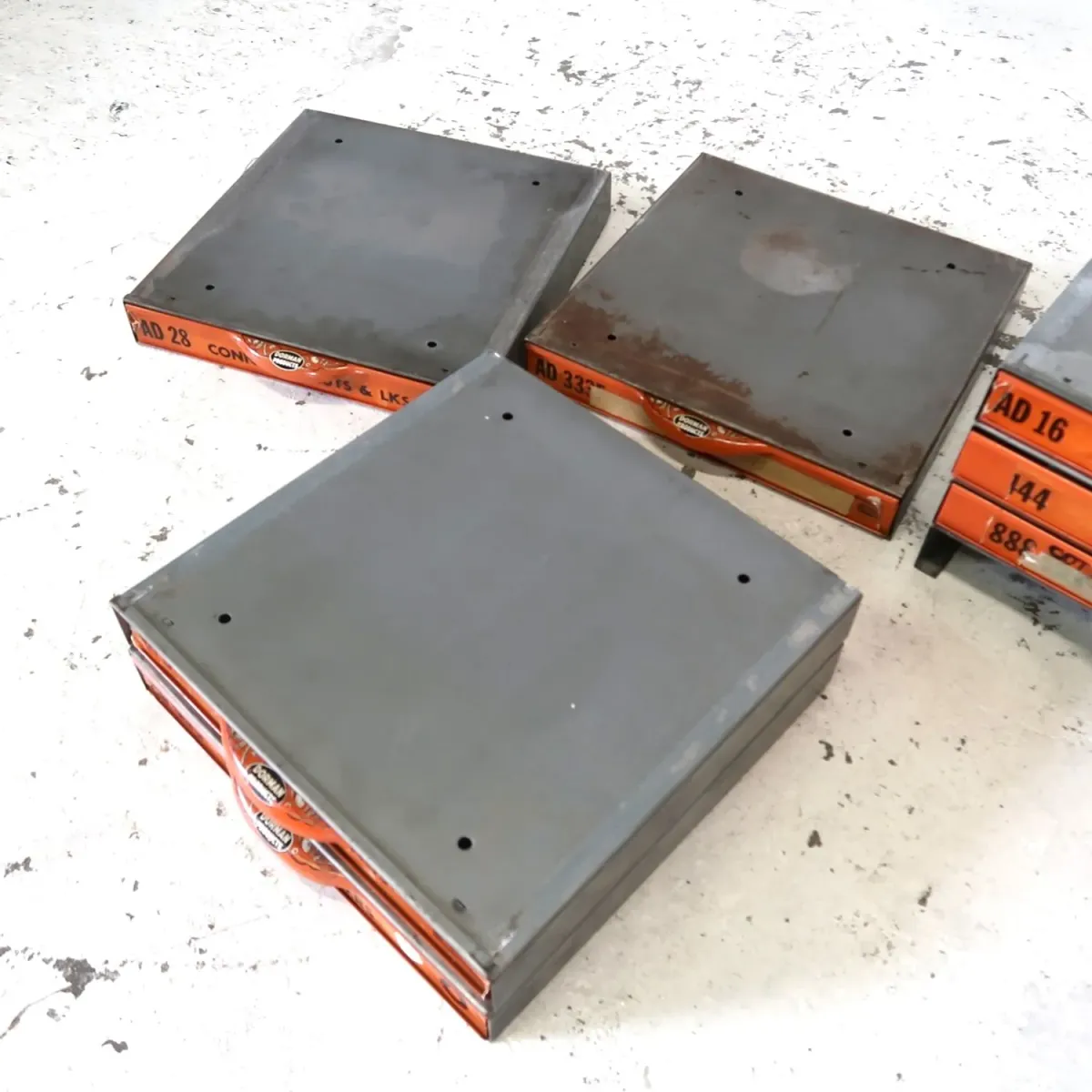 50's～ DORMAN ビンテージ パーツキャビネット スタッキング