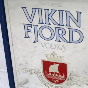 VIKIN FJORD ビンテージ パブミラー