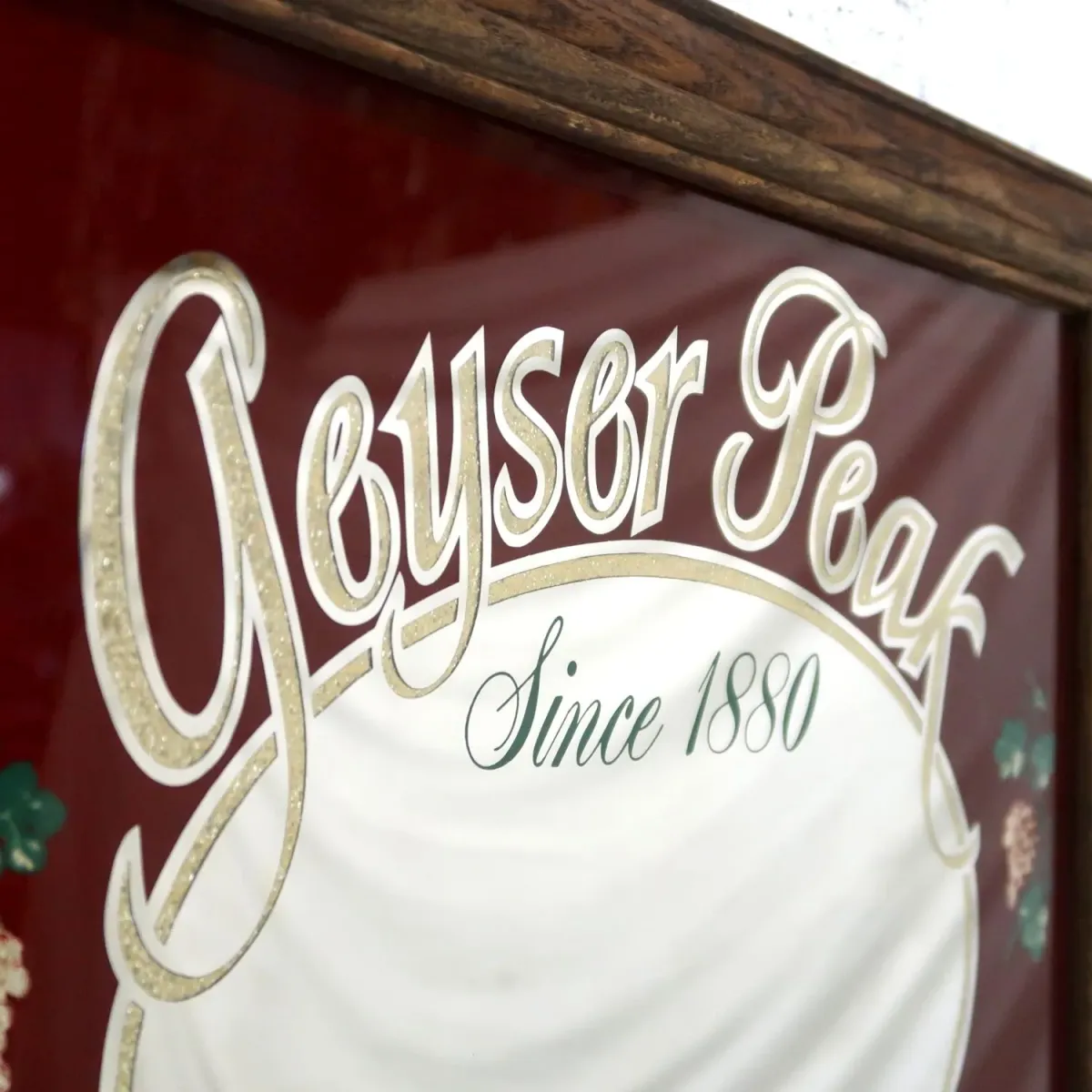 GEYSER PEAK WINERY ビンテージ パブミラー