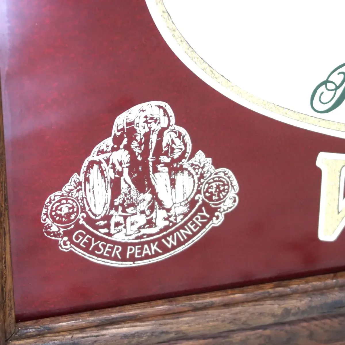 GEYSER PEAK WINERY ビンテージ パブミラー