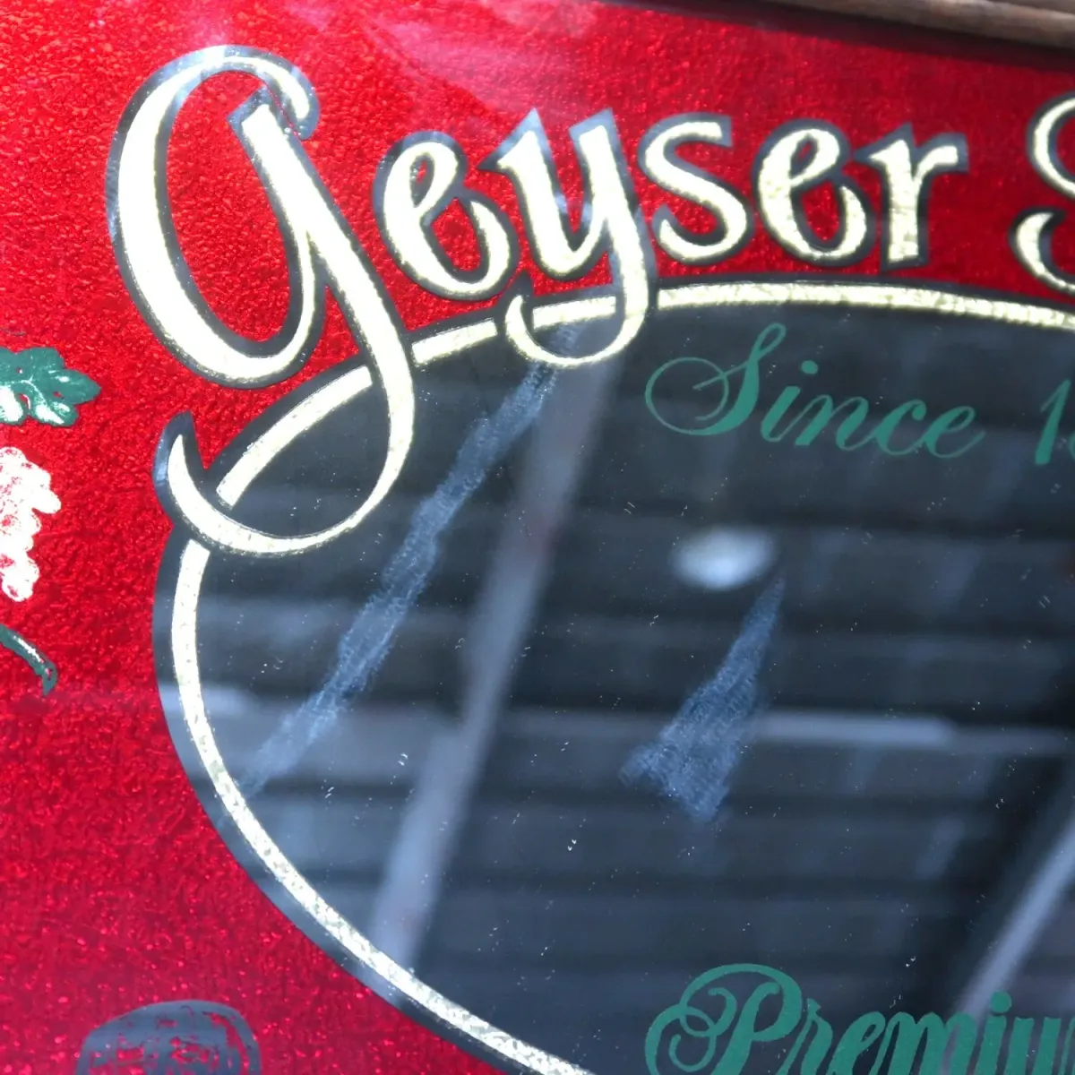GEYSER PEAK WINERY ビンテージ パブミラー