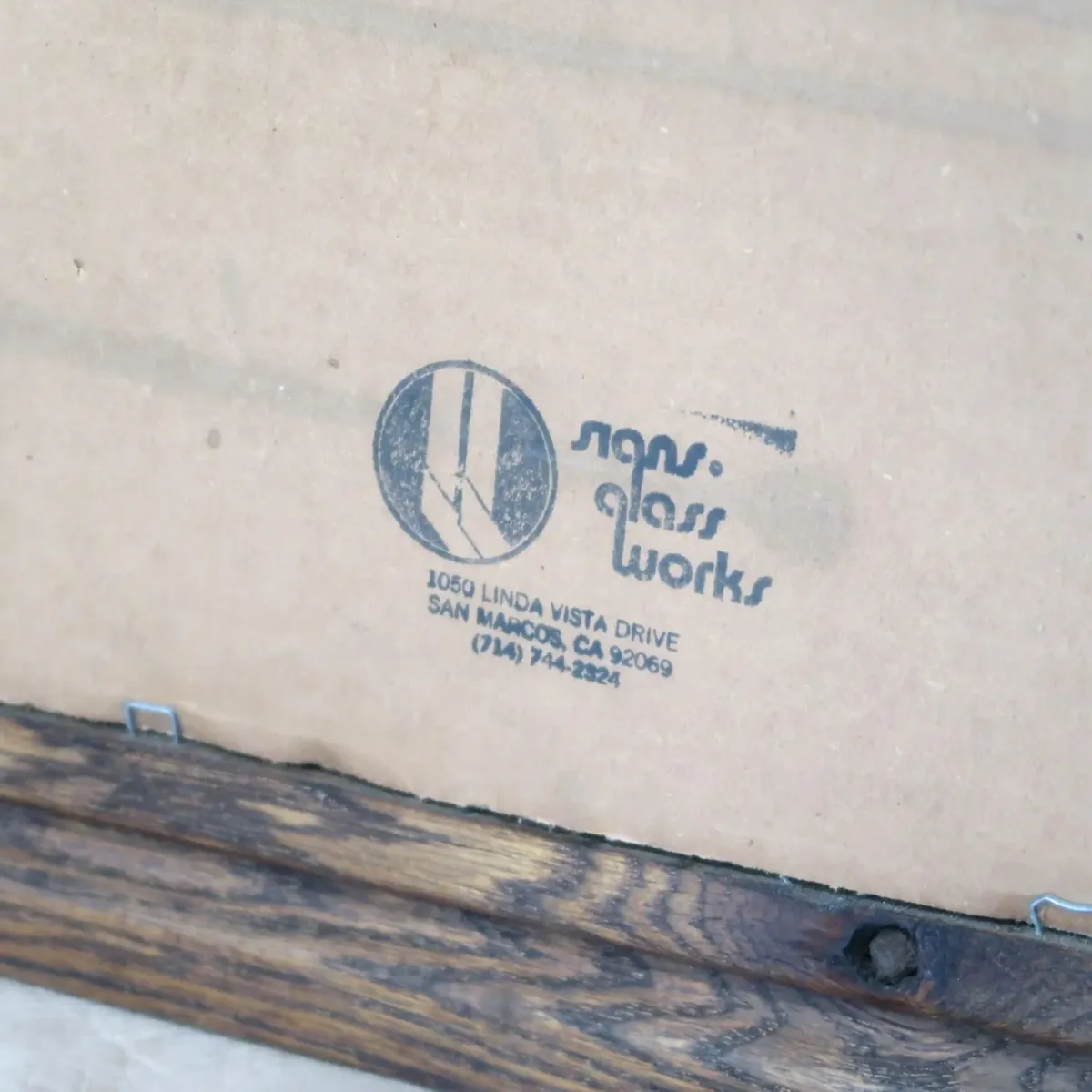 GEYSER PEAK WINERY ビンテージ パブミラー