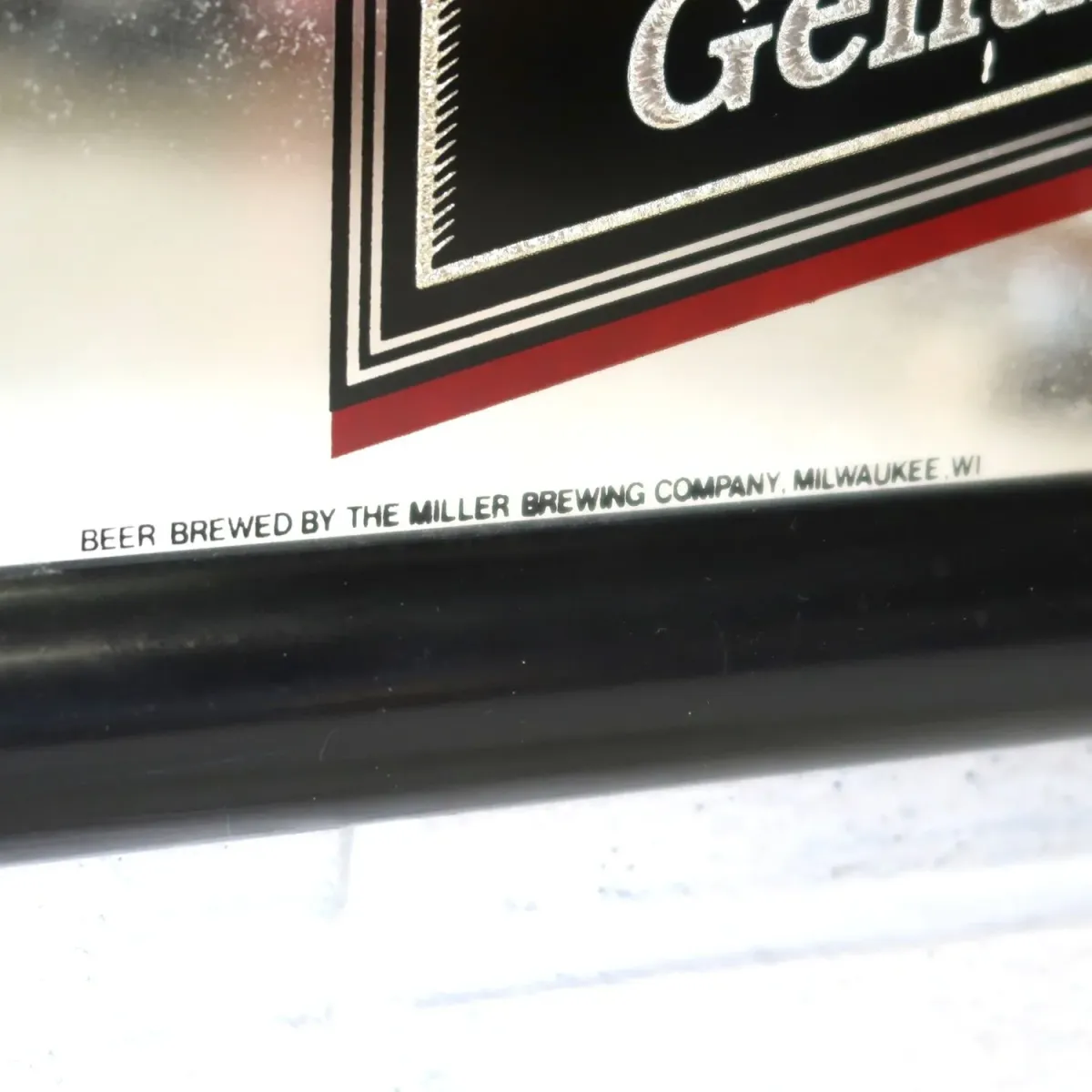 Miller HIGH LIFE ビンテージ パブミラー