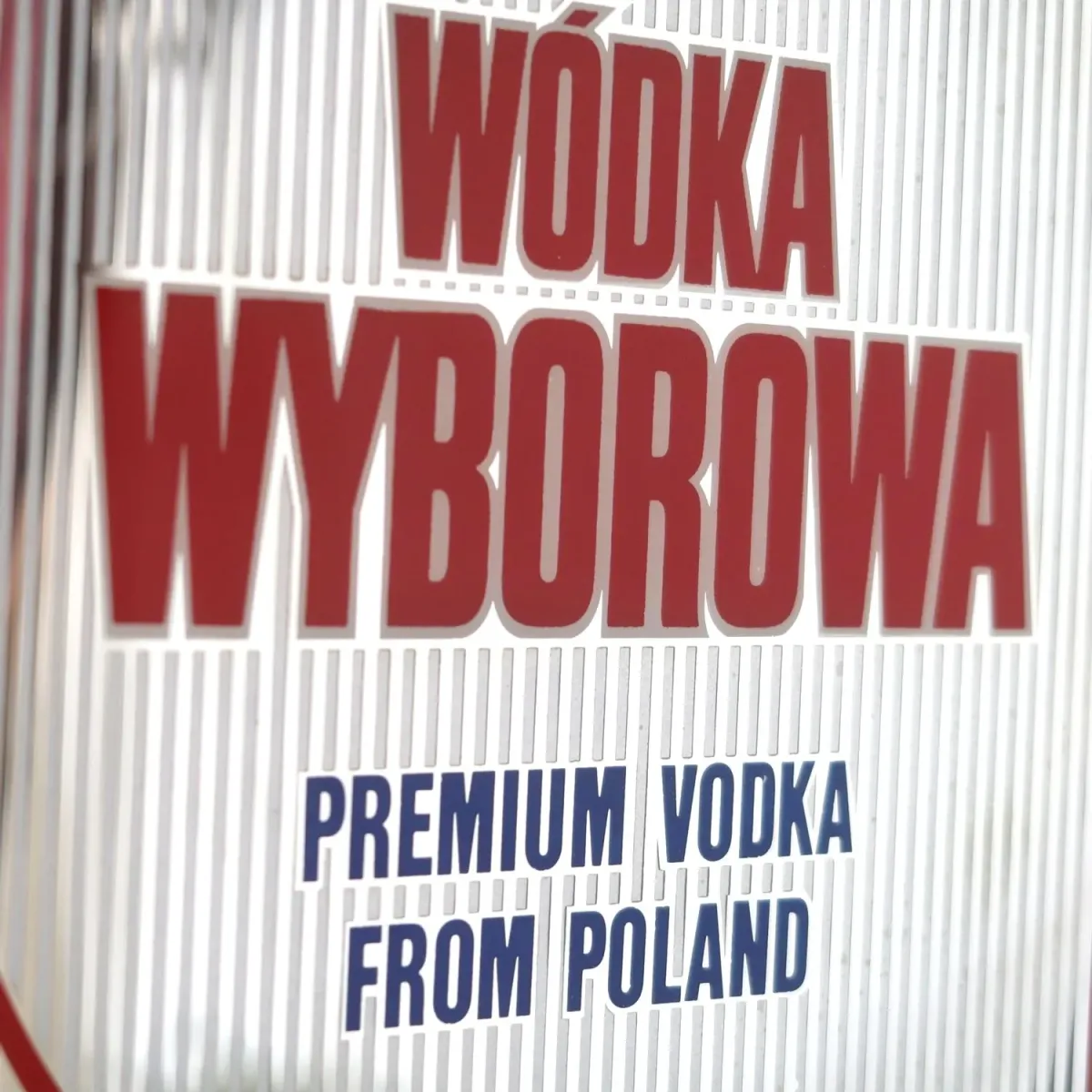 WODKA WYBOROWA ビンテージ パブミラー