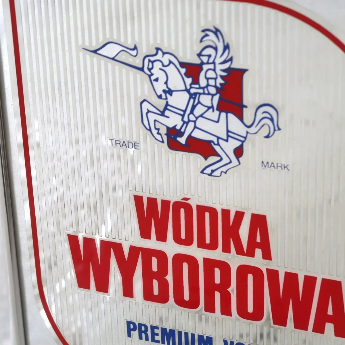 WODKA WYBOROWA ビンテージ パブミラー