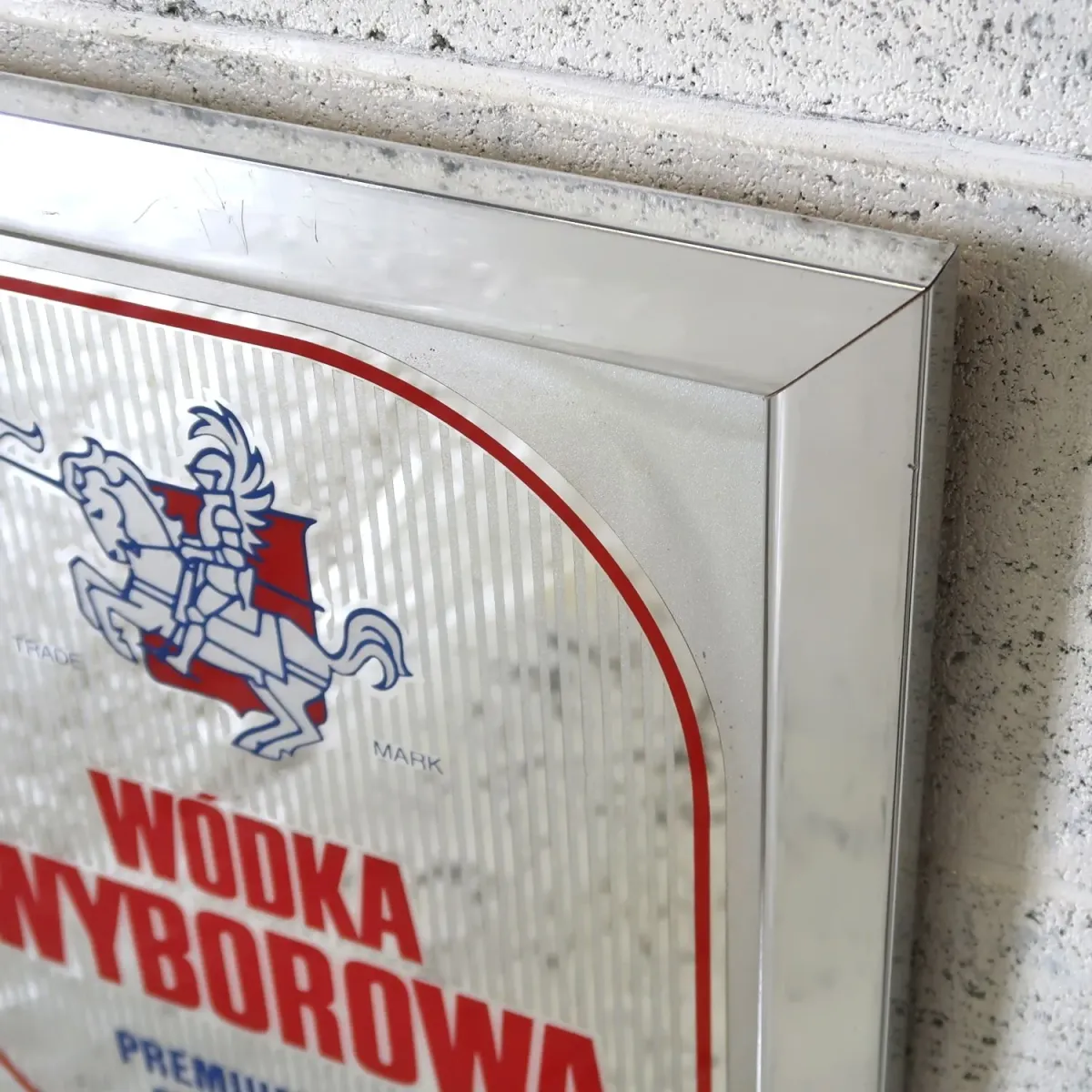 WODKA WYBOROWA ビンテージ パブミラー
