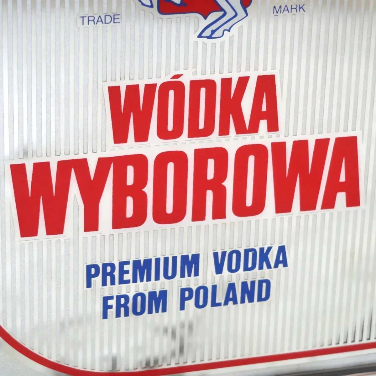 WODKA WYBOROWA ビンテージ パブミラー
