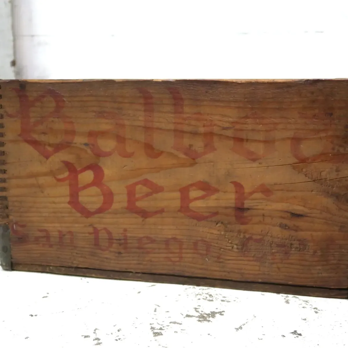 Balboa Beer ビンテージ ウッドボックス