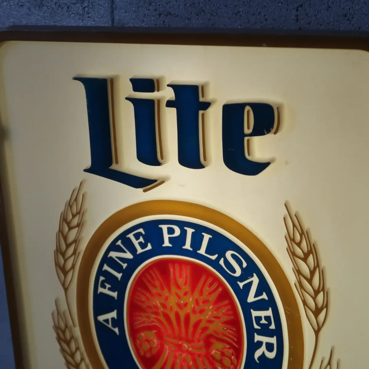 Miller Lite ビンテージ ライトサイン