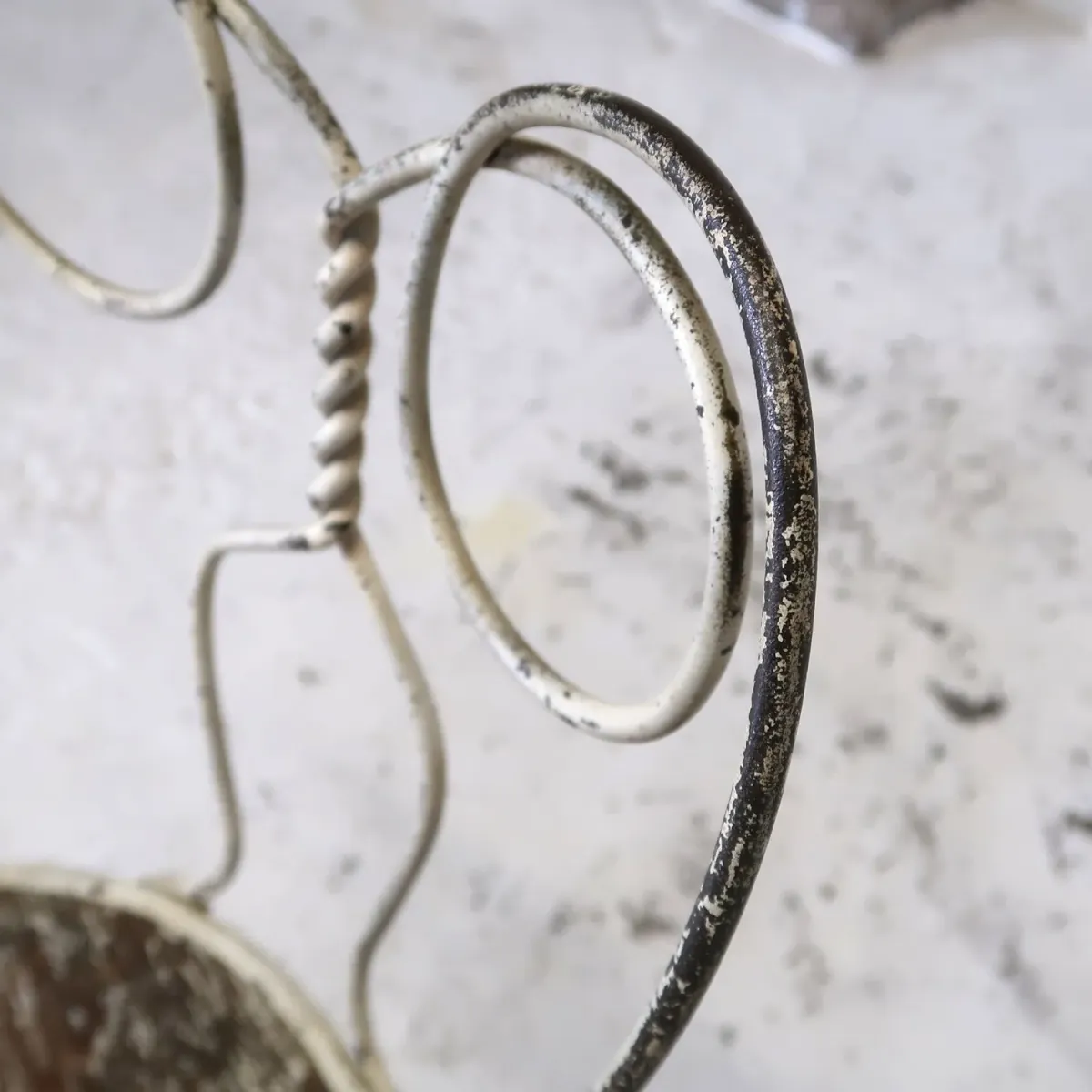 アンティーク アイアンチェア