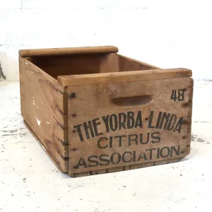 THE YORBA-LINDA ビンテージ ウッドボックス