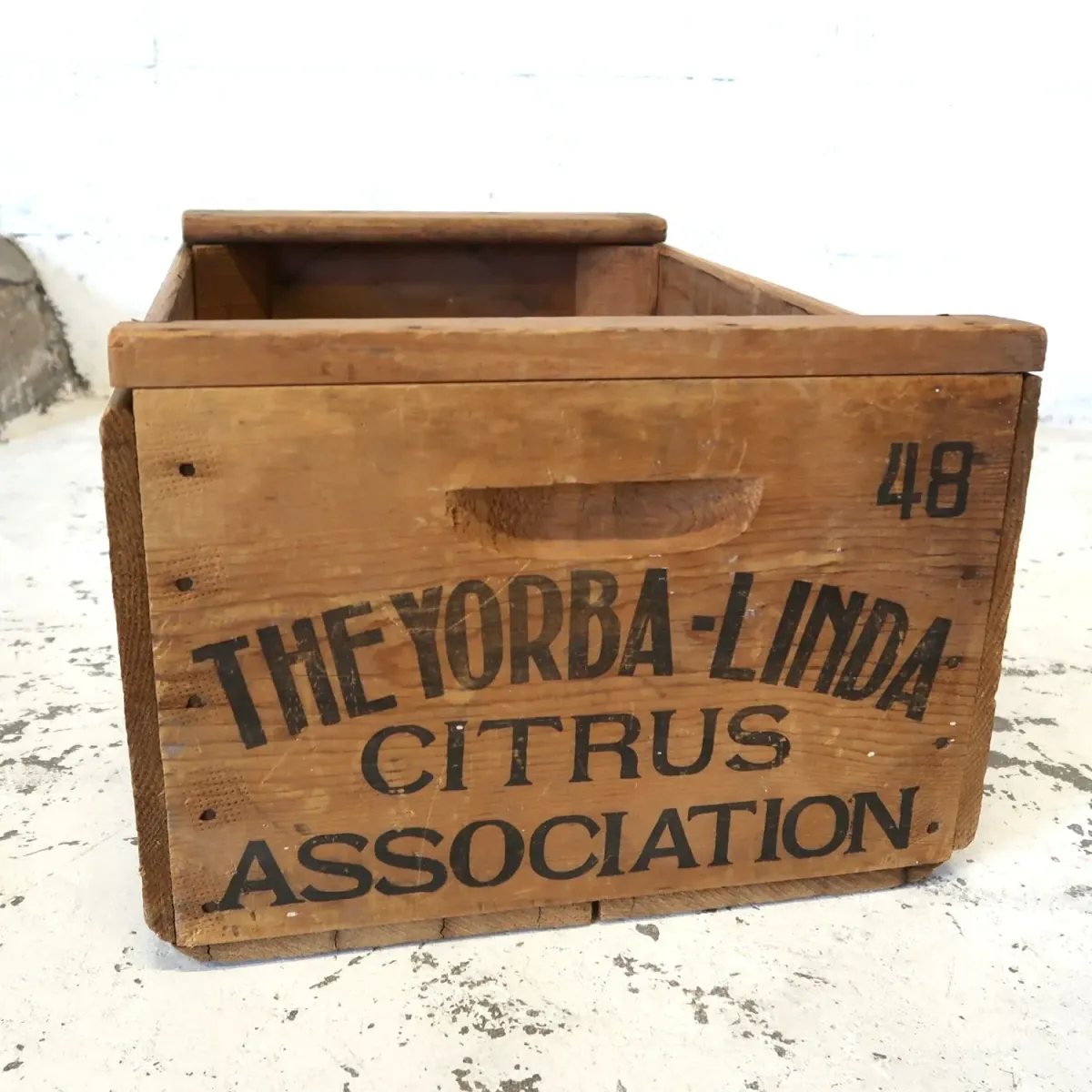 THE YORBA-LINDA ビンテージ ウッドボックス