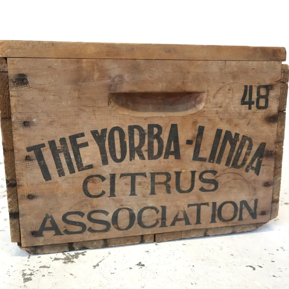 THE YORBA-LINDA ビンテージ ウッドボックス