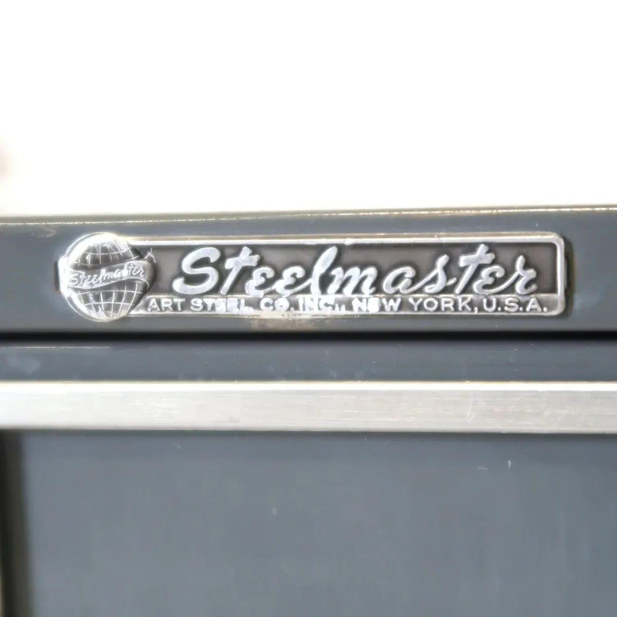 Steel master ビンテージ メタルキャビネット