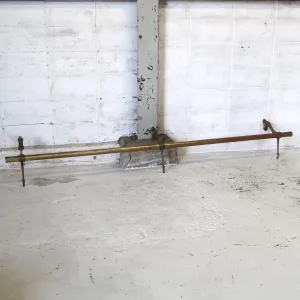 アンティーク カウンター フットレスト 真鍮
