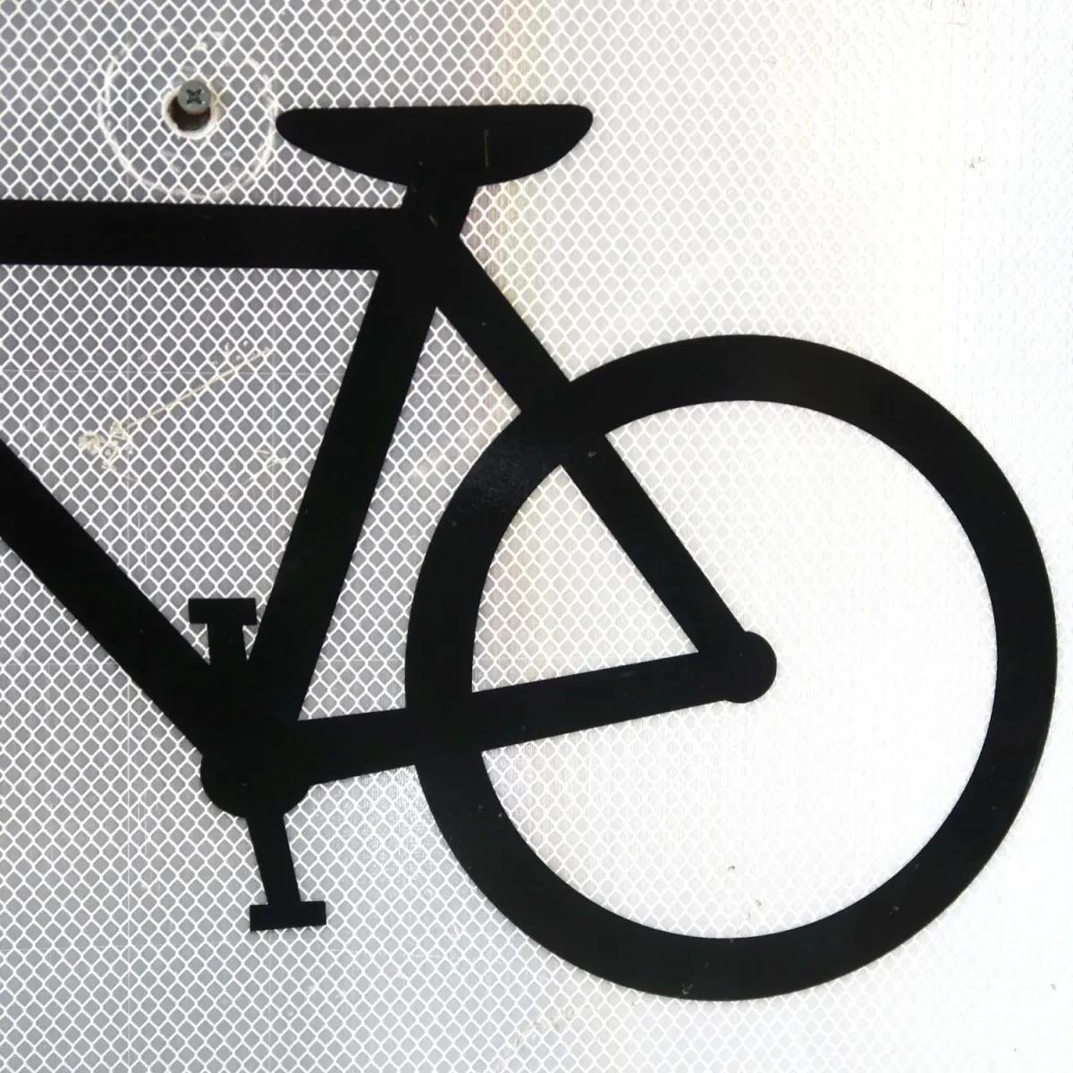 BIKE LANE ロードサイン