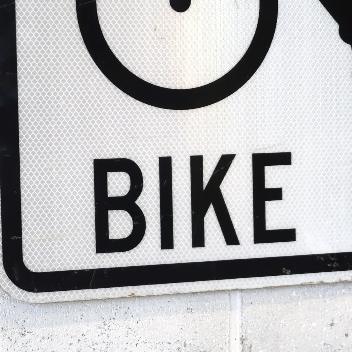 BIKE LANE ロードサイン
