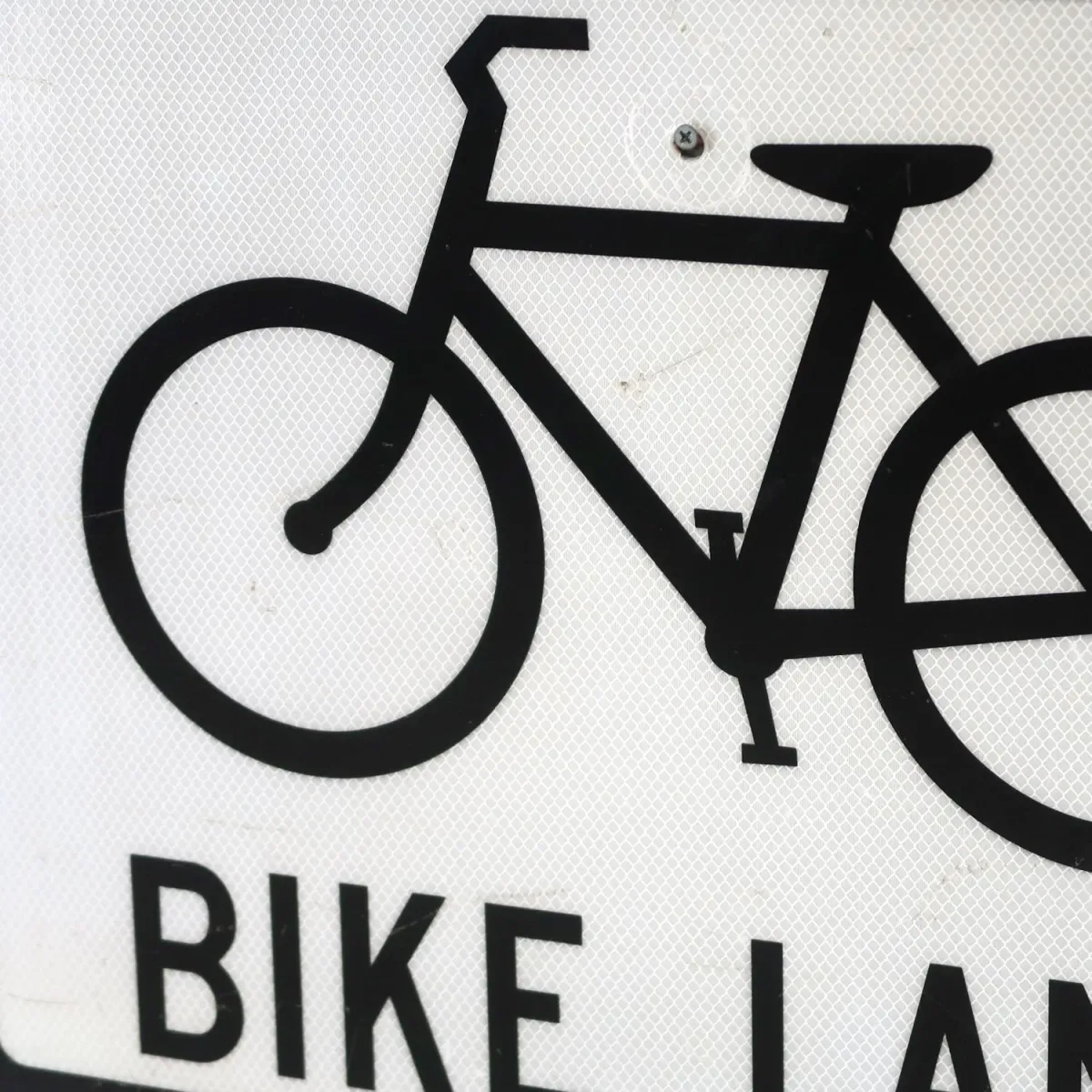 BIKE LANE ロードサイン