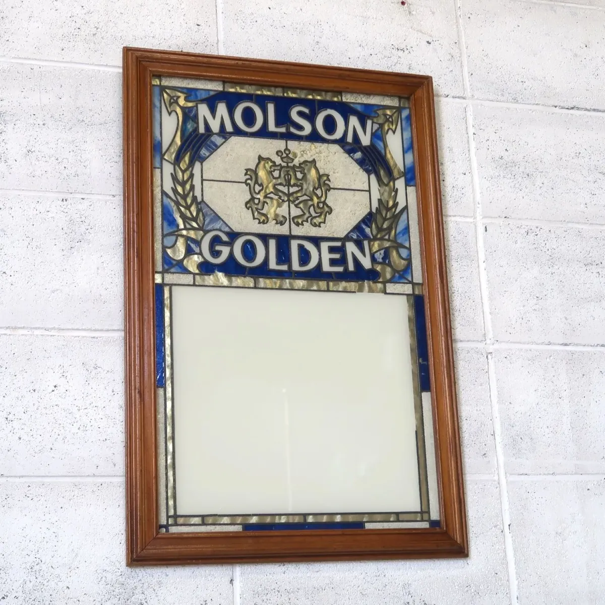 MOLSON GOLDEN ビンテージ パブミラー