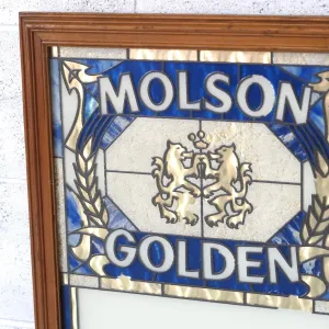 MOLSON GOLDEN ビンテージ パブミラー