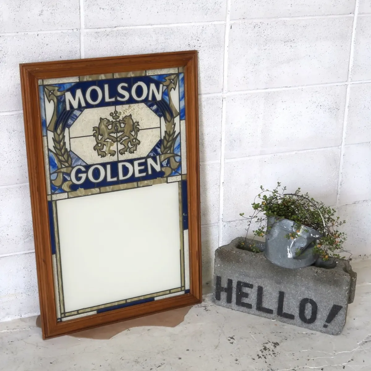 MOLSON GOLDEN ビンテージ パブミラー