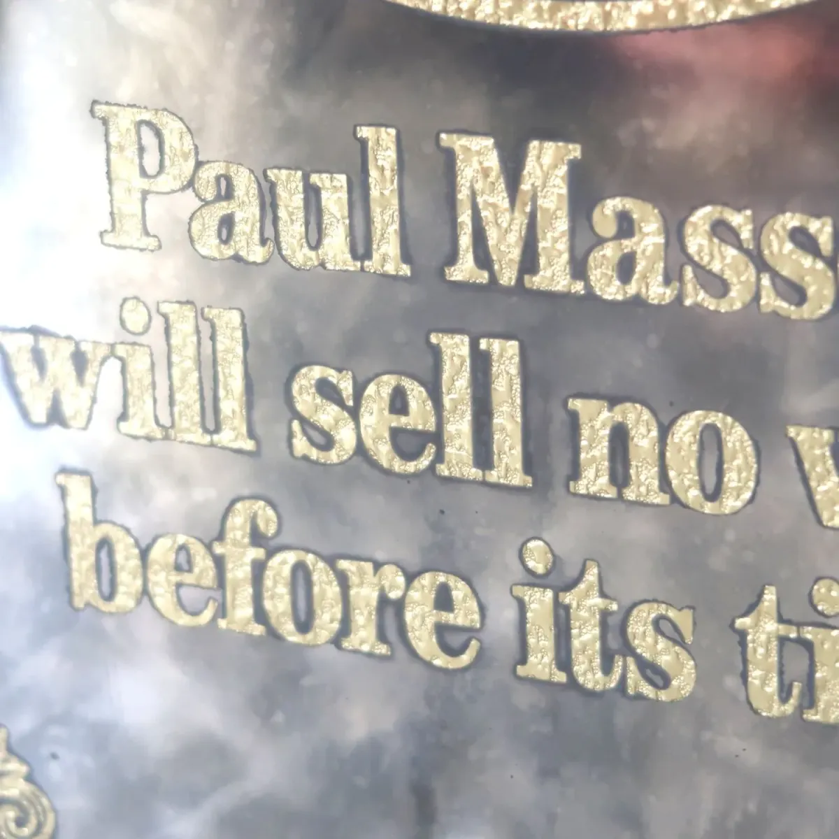 PAUL MASSON ビンテージ パブミラー