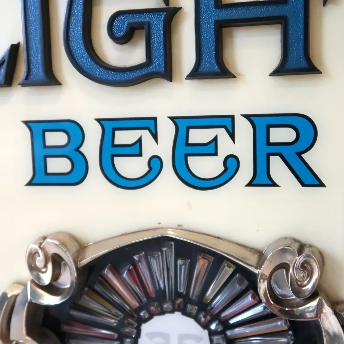 Schlitz LIGHT ビンテージ モーションライトサイン