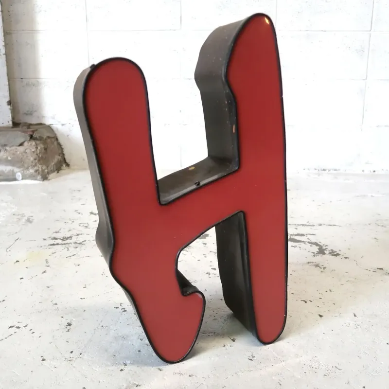 ビンテージ レターサイン H