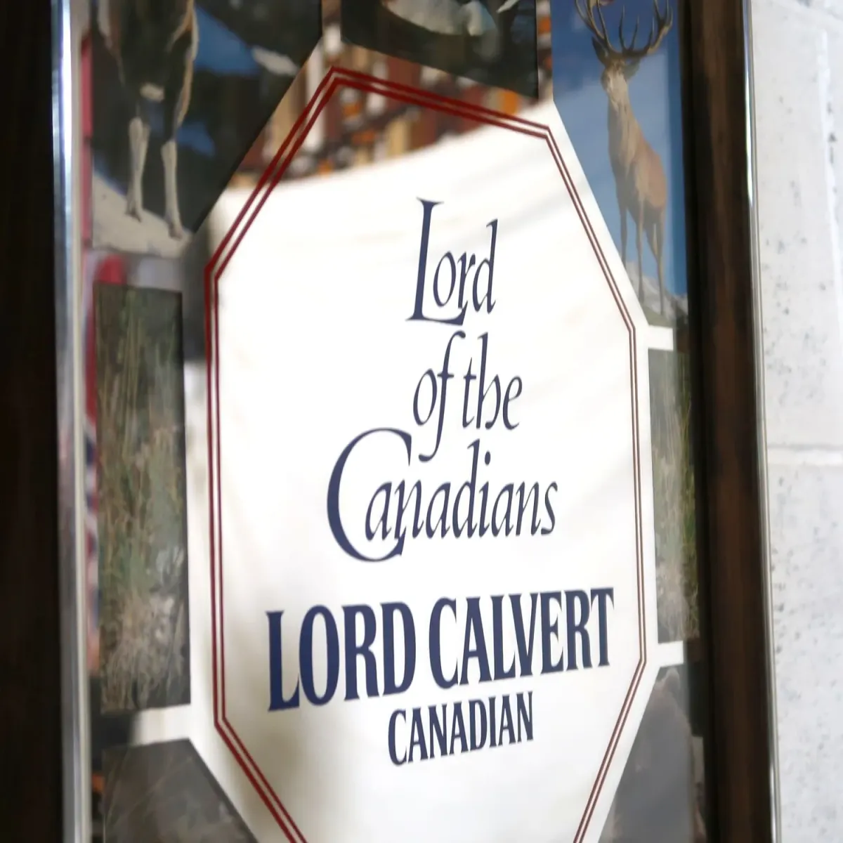 LORD CALVERT ビンテージ パブミラー