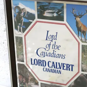 LORD CALVERT ビンテージ パブミラー