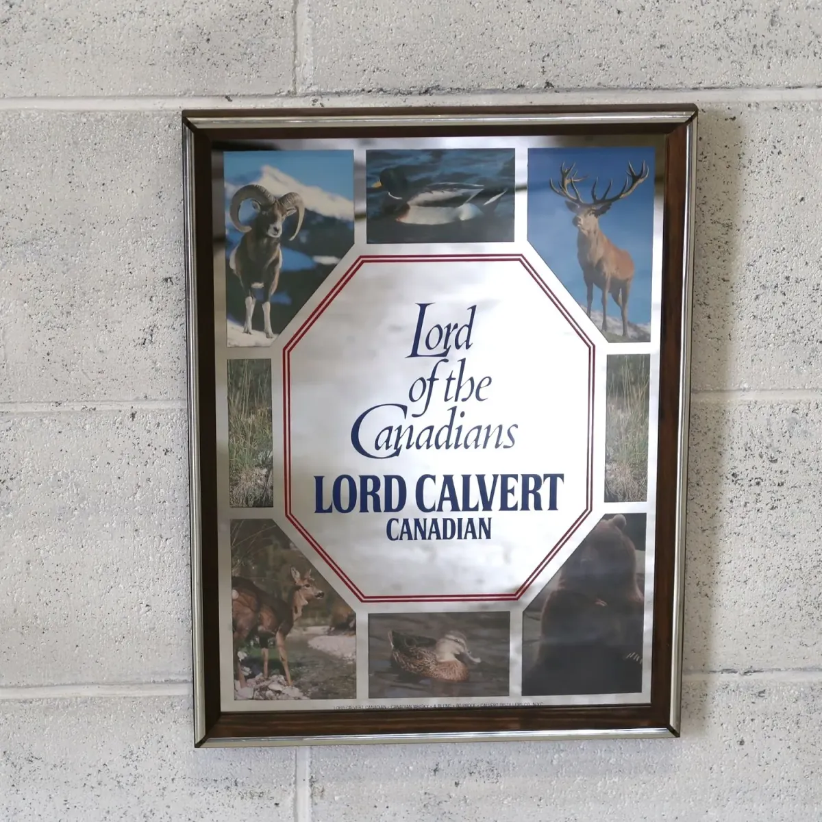 LORD CALVERT ビンテージ パブミラー