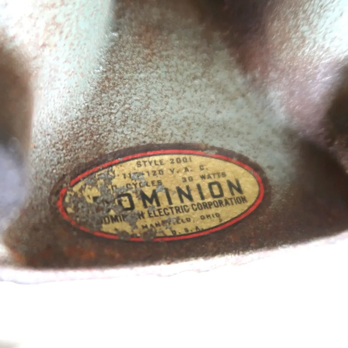 DOMINION ELECTRIC アンティーク 扇風機 ファン