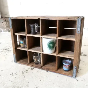 7up ビンテージ ウッドボックス