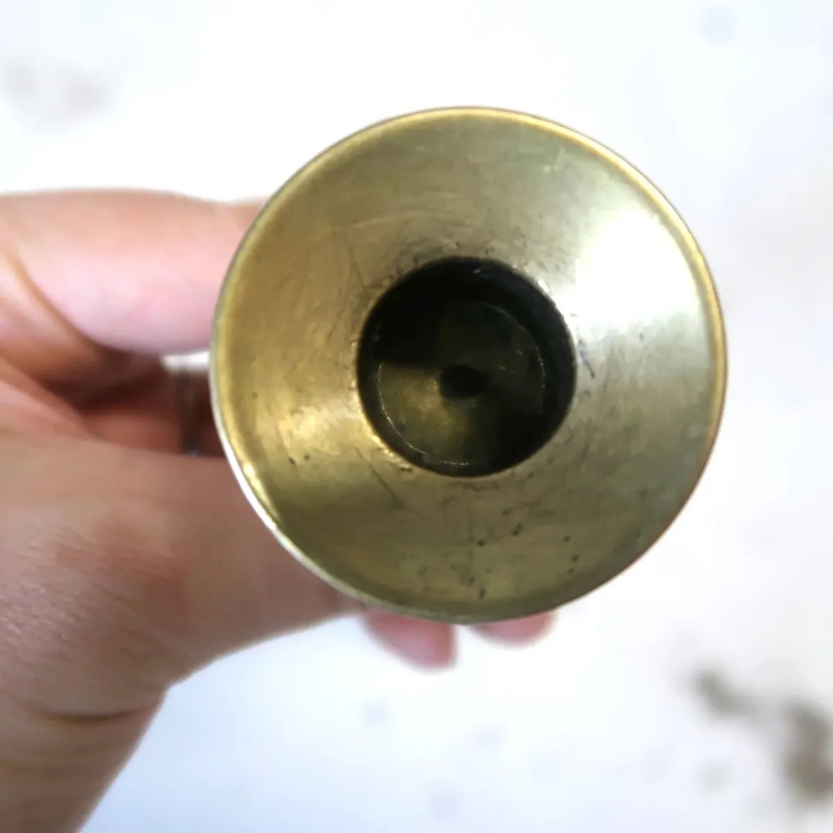 ゴールドメタル キャンドルスタンド