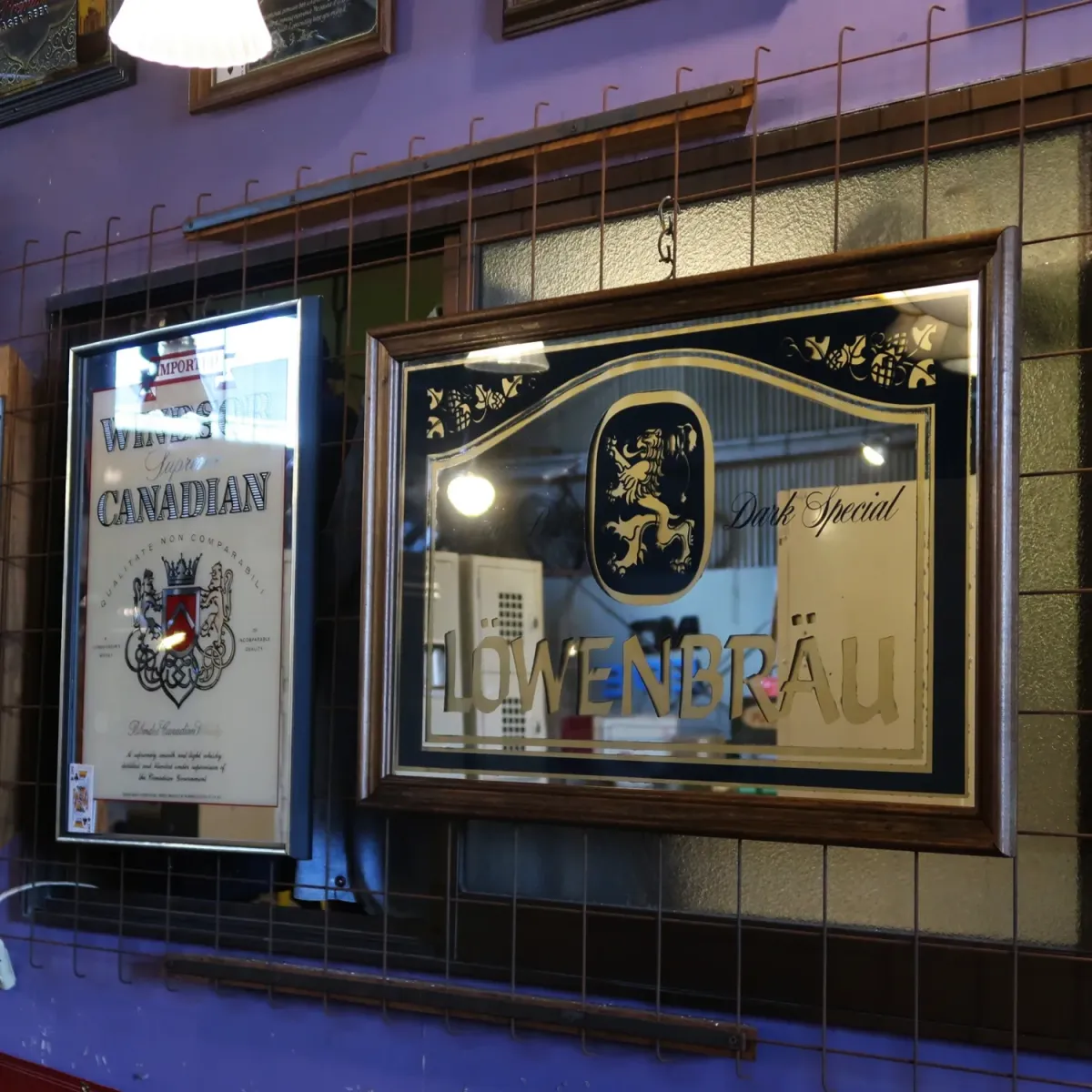 LOWENBRAU ビンテージ 大型パブミラー