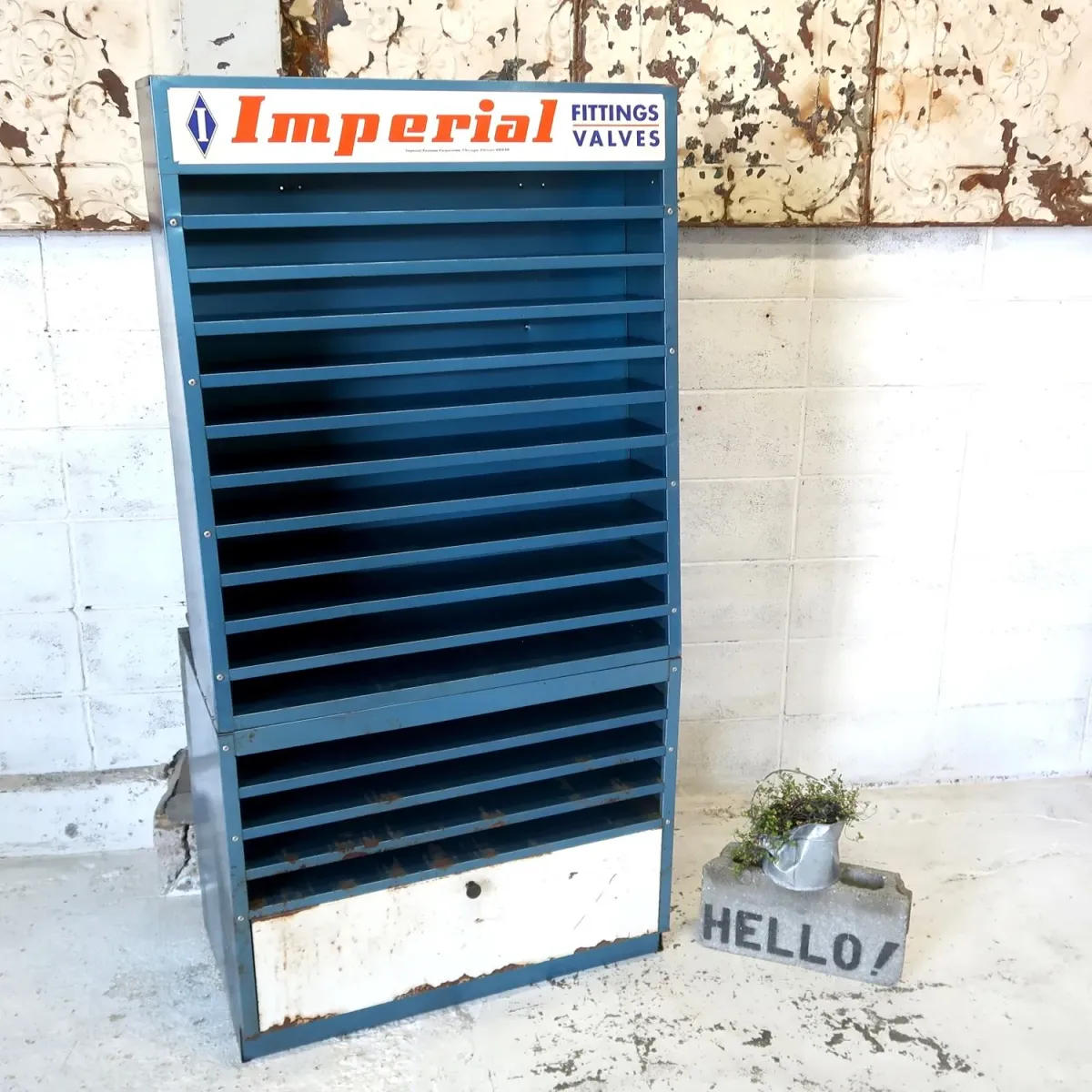 Imperial ビンテージ ディスプレイラック