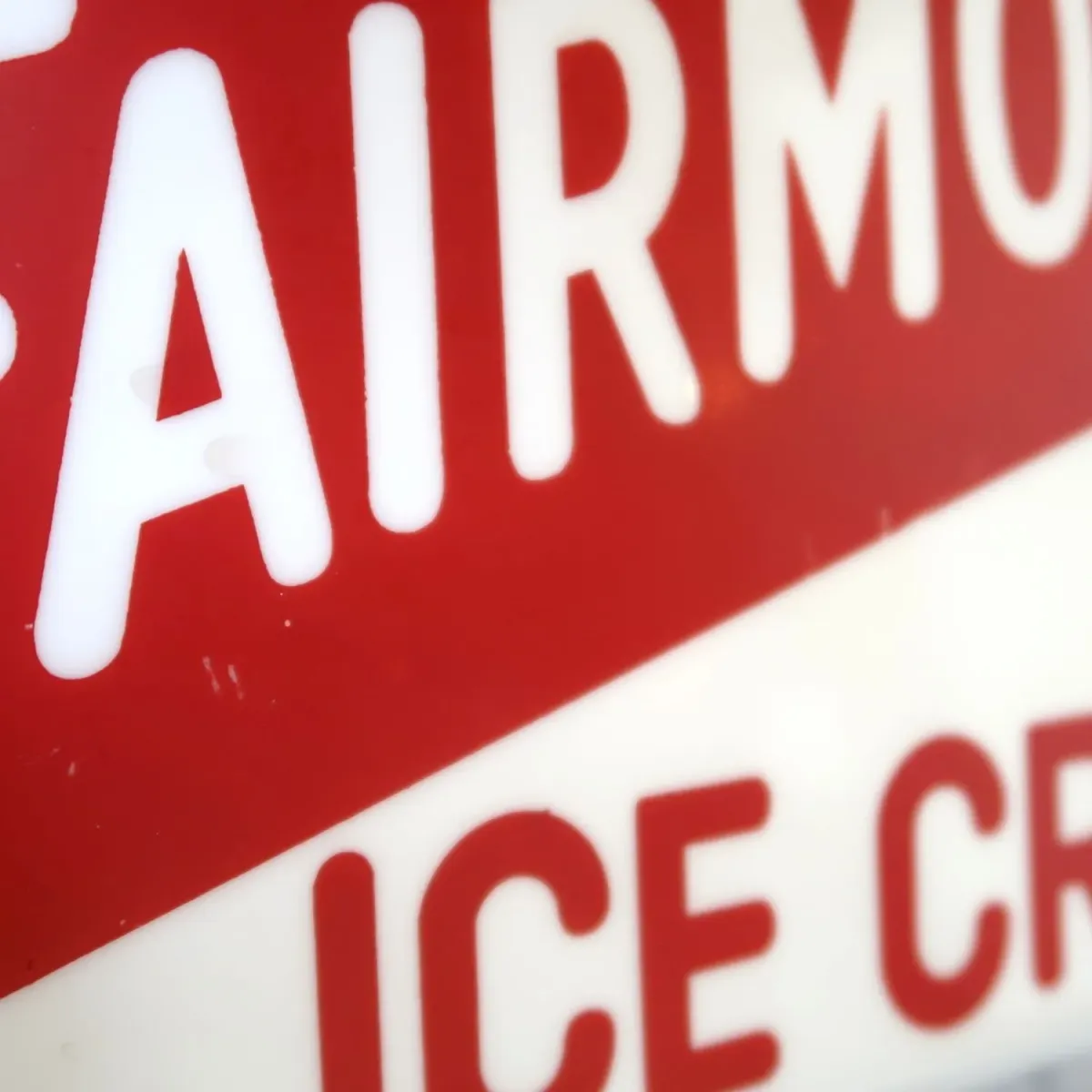 FAIRMONT ICE CREAM ビンテージ ライトクロック