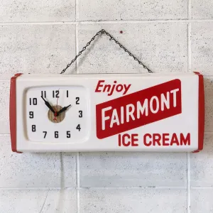 FAIRMONT ICE CREAM ビンテージ ライトクロック